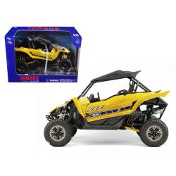 Yamaha YXZ 1000R Triple Cylinder Yellow Buggy 1/18 Diecast Model by New Ray 57813B